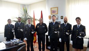 La Policía Nacional  despide en la Comisaría Provincial de Guadalajara a los seis policías en prácticas