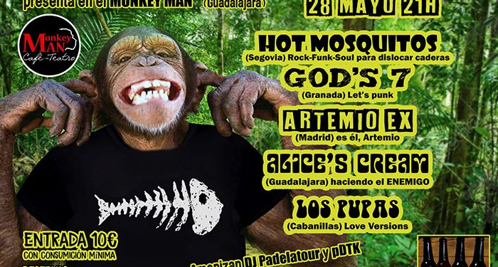 La Sala Monkey Man acogerá el sábado un nuevo Desencuentro Enemigo