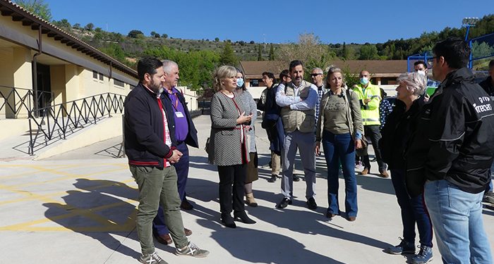 La subdelegada del Gobierno de Guadalajara supervisa un ejercicio de activación de la ECD de Brihuega para comprobar su correcto funcionamiento 1 La subdelegada del Gobierno de Guadalajara supervisa un ejercicio de activación de la ECD de Brihuega para comprobar su correcto funcionamiento