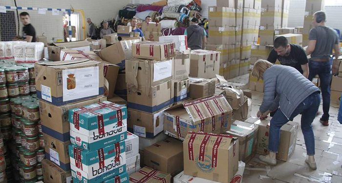 Llegan a Ucrania 10 toneladas de material sanitario, ropa, alimentos y otros productos recogidos por la UCLM
