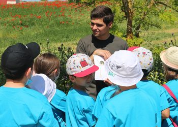 Los niños celebran el Día de la Red Natura 2000 en la laguna de El Hito
