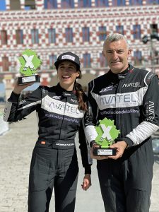 Mónica Plaza, 2ª en T2 en el rally Baja TT Dehesa Extremadura con Avatel