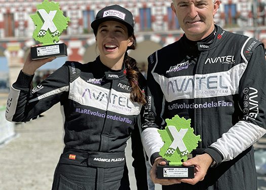Mónica Plaza, 2ª en T2 en el rally Baja TT Dehesa Extremadura con Avatel 1 Mónica Plaza, 2ª en T2 en el rally Baja TT Dehesa Extremadura con Avatel