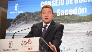 Page celebra la aprobación del Plan Hidrológico del Tajo como un “salto de gigante” que acerca la “solución definitiva” al problema del agua