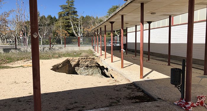 Paso adelante para la demolición del Luis Yúfera y para el proyecto y ejecución de la reparación del colector de Astrana Marín 1 Paso adelante para la demolición del Luis Yúfera y para el proyecto y ejecución de la reparación del colector de Astrana Marín