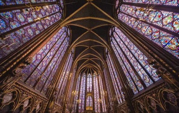París y las malas costumbres 1 techos-sainte-chapelle