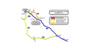 Tráfico advierte de cortes por obras en la A-3 sentido Valencia