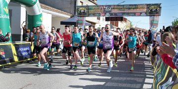Un primero de mayo primaveral dio la bienvenida a los corredores en la matinal de la IX CP de Villarta