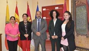 Una delegación de la Universidad Católica de Cuenca en Ecuador visita la UCLM para ampliar líneas de colaboración