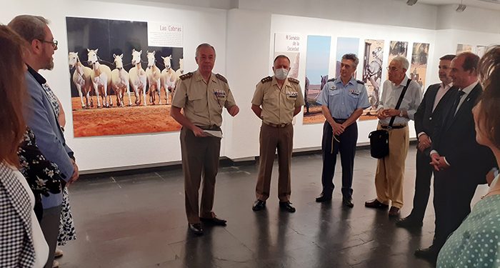 Una exposición en Guadalajara difunde la labor del servicio de cría caballar de las Fuerzas Armadas