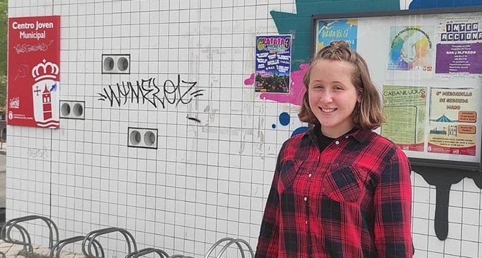 Una niña de Cabanillas, representante de la Infancia y la Adolescencia a nivel regional