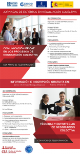 Vuelven las jornadas de expertos en negociación colectiva organizadas por CEOE-Cepyme Guadalajara