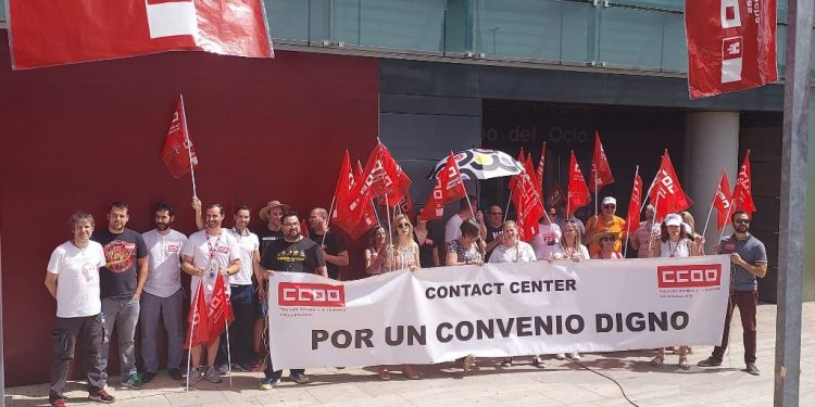 Seguimiento masivo en los Contact Center de CLM a la nueva jornada de huelga en el sector por el convenio colectivo