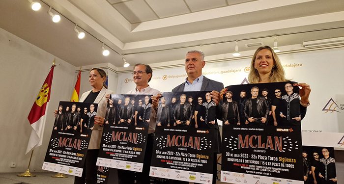 30 de julio: concierto solidario de MCLAN a beneficio de NIPACE en Sigüenza 1 30 de julio concierto solidario de MCLAN a beneficio de NIPACE en Sigüenza