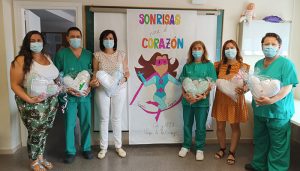 'Almohadas del corazón' para el servicio de Ginecología del Hospital Universitario de Guadalajara y a su sección de Oncología Ginecológica