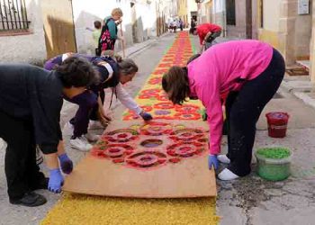 Almonacid de Zorita vuelve a celebrar, con toda su intensidad, la fiesta del Corpus Christi