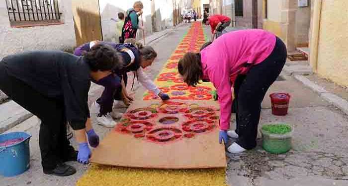 Almonacid de Zorita vuelve a celebrar, con toda su intensidad, la fiesta del Corpus Christi