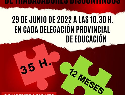 El PCE de Guadalajara respalda las movilizaciones del personal laboral del sector educativo convocadas por CCOO 1 CCOO-Enseñanza convoca concentraciones en toda CLM contra la precariedad de 850 Laborales de Educación, que van al paro pasado mañana
