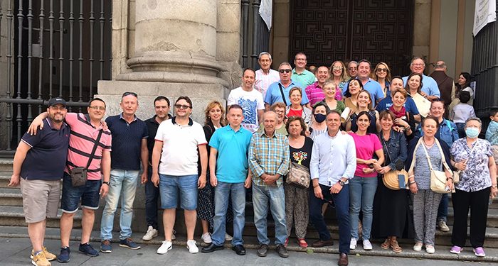 Cerca de 50 vecinos de Málaga de Fresno peregrinan a Madrid con motivo del Año Santo de San Isidro 1 Cerca de 50 vecinos de Málaga de Fresno peregrinan a Madrid con motivo del Año Santo de San Isidro