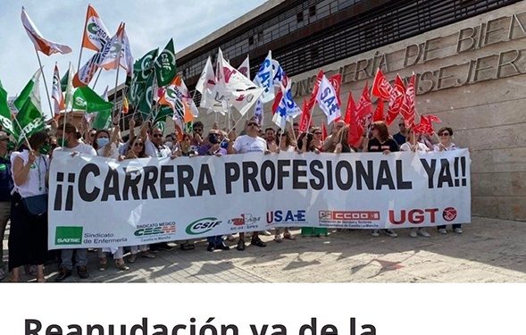 Comienza una recogida de firmas para lograr la reanudación del sistema de Carrera Profesional en el SESCAM