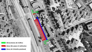 Comienzan las obras de reparación del colector del Paseo del Ferrocarril donde habrá restricciones de tráfico