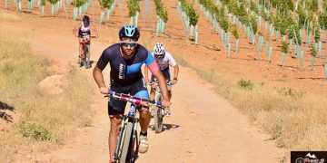 Cristina Belmar y Antonio Cerezo vencieron en Las Mesas, en un duatlón marcado por las altas temperaturas