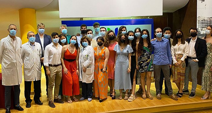 Despedida en el Hospital a los 27 alumnos de Guadalajara que han finalizado sus estudios de Medicina y Ciencias de la Salud en la Universidad de Alcalá
