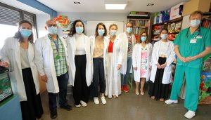 Docentes de aulas hospitalarias de Bruselas conocen en Guadalajara el trabajo que realiza el equipo de atención educativa del ‘Aula La Pecera’