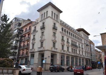Comienzan las obras de reforma y mejora del Edificio Iberia en la ciudad de Cuenca