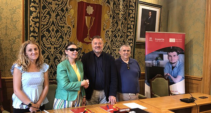 El Ayuntamiento de Cuenca e Inserta Empleo firman un convenio para fomentar el empleo de las personas con discapacidad