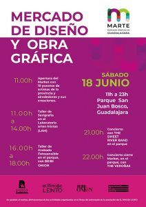 El Ayuntamiento de Guadalajara organiza junto al Rincón Lento el I Market de Diseño y Artes Gráficas, ‘MARTE’, con la participación de una veintena de expositores