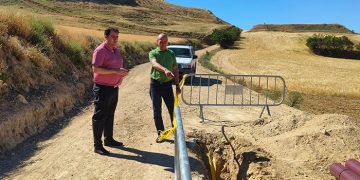 El Ayuntamiento de Huete soterra los cables del tendido eléctrico
