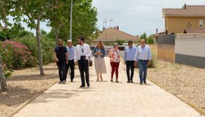 El Ayuntamiento de Villanueva de la Torre “pone en valor” el paseo del camino de Quer gracias a una remodelación subvencionada por la Diputación Provincial