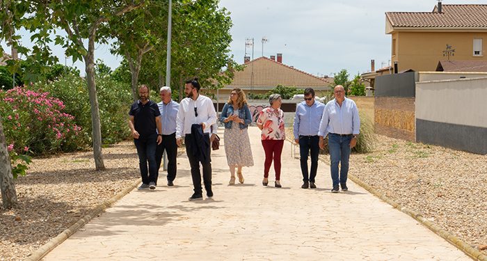El Ayuntamiento de Villanueva de la Torre “pone en valor” el paseo del camino de Quer gracias a una remodelación subvencionada por la Diputación Provincial