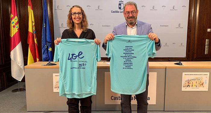 El circuito de Carreras Populares ´40º aniversario del Estatuto de Autonomía´ llega a Guadalajara para promocionar la práctica deportiva y el turismo