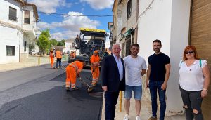 El Gobierno regional acomete obras de refuerzo en la travesía de la CM-3108 a su paso por Los Hinojosos