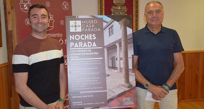 El grupo folklórico Caño Gordo, Javier Pelayo, Los Manchegos o la Asociación La Bolita entre la programación de ´Noches Parada´ de Tarancón