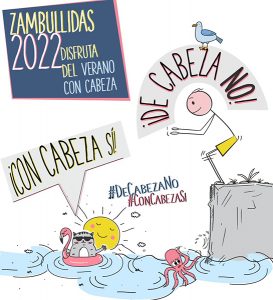 El Hospital Nacional de Parapléjicos, la SERMEF y ASPAYM unidos este verano para prevenir las lesiones medulares por una mala zambullida