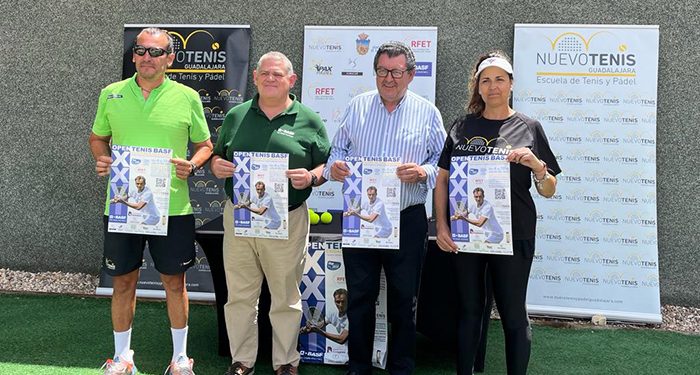 El XXVI Open de Tenis BASF Ciudad de Guadalajara ‘Memorial Nacho Estrada’ se celebrará del 04 a 10 de julio en la Ciudad de la Raqueta