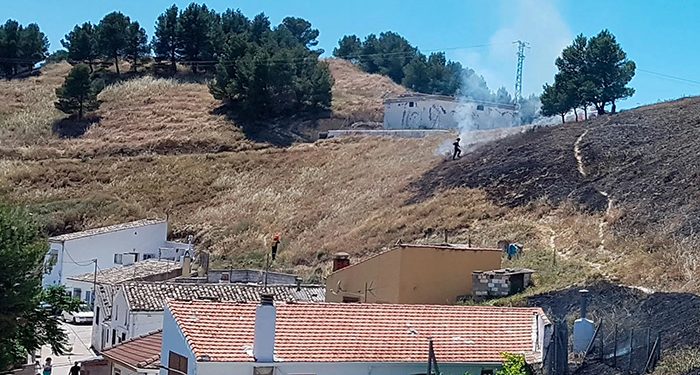 Este jueves se realizará la quema controlada en laderas del Cerro del Castillo de Huete