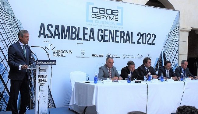 Eurocaja Rural anima a CEOE-Cepyme Cuenca a seguir consolidando el tejido empresarial de la provincia 1 Eurocaja Rural anima a CEOE-Cepyme Cuenca a seguir consolidando el tejido empresarial de la provincia