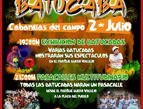 Gran cita con la percusión urbana en «BatuCaba Fest», I Festival de Batucadas de Cabanillas