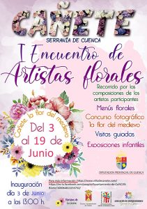 Cañete pone en marcha su I Encuentro de Artistas Florales