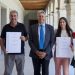 Jimena Romero Castro, del IES Castilla de Guadalajara, reconocida por tener la mejor nota de la EvAU en la UAH