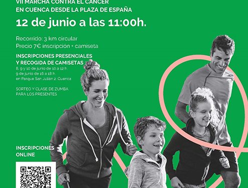La Asociación Española Contra el Cáncer en Cuenca celebra su VII ‘Marcha contra el cáncer’
