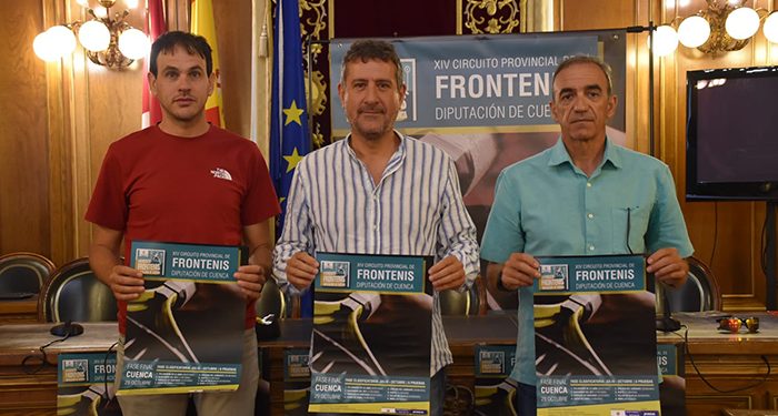 La Diputación de Cuenca inicia este fin de semana en Villanueva de la Jara el XIV Circuito Provincial de Frontenis
