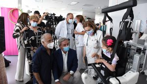 La Fundación Aladina dona al Hospital de Parapléjicos un robot pediátrico que ayuda a caminar a niños y niñas con lesiones medulares