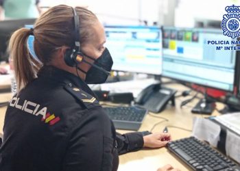 La Policía Nacional auxilia, a través del 091, a un bebé de Guadalajara que se estaba ahogando y no podía respirar
