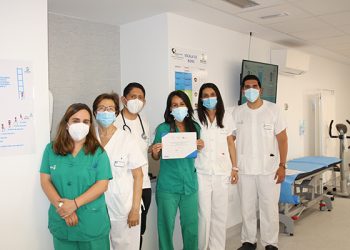 La Sociedad Española de Cardiología premia el trabajo realizado para la puesta en marcha de la Unidad de Rehabilitación Cardiaca de Cuenca La Sociedad Española de Cardiología premia el trabajo realizado para la puesta en marcha de la Unidad de Rehabilitación Cardiaca de Cuenca