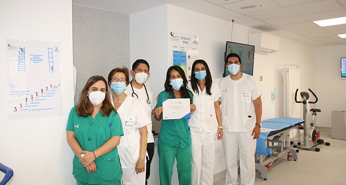 La Sociedad Española de Cardiología premia el trabajo realizado para la puesta en marcha de la Unidad de Rehabilitación Cardiaca de Cuenca